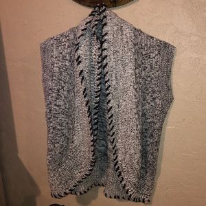 Black and White Jenny Vest
